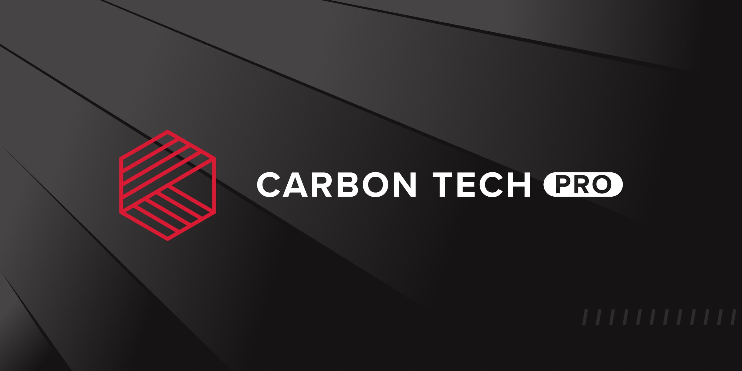 Carbon Tech Pro brand and website design showcase banner